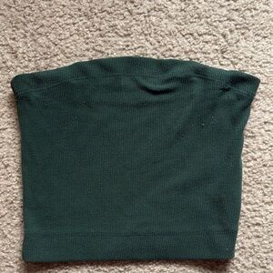 American Eagle Outfitters Dark Green Crop Top